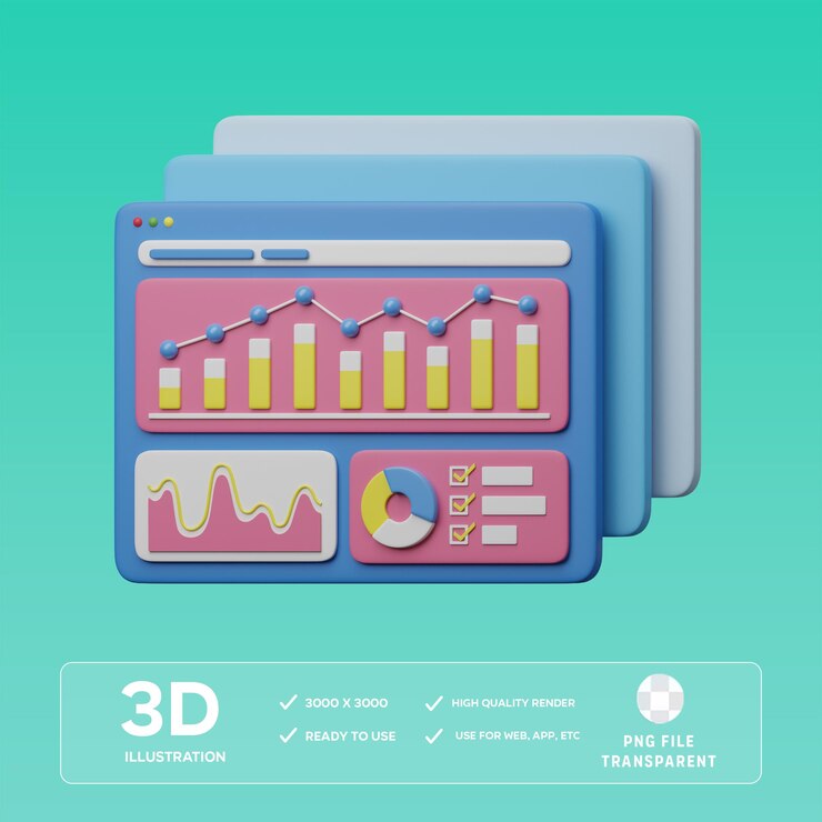 PSD 3Pitch Deck Ilustrador en 3D