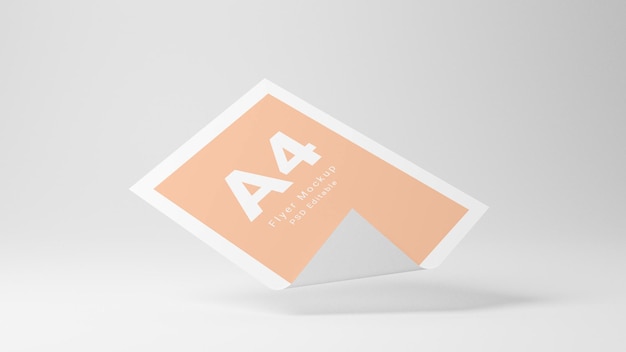 PSD-A4-Flyer-Mockup