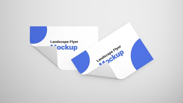 PSD a4-Flyer-Mockup