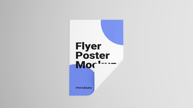 PSD a4-Flyer-Mockup