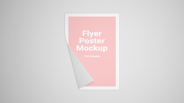 PSD-A4-Flyer-Mockup