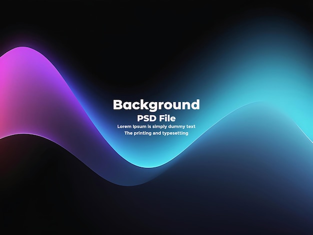 psd abstract black gradient background empty black color studio room background