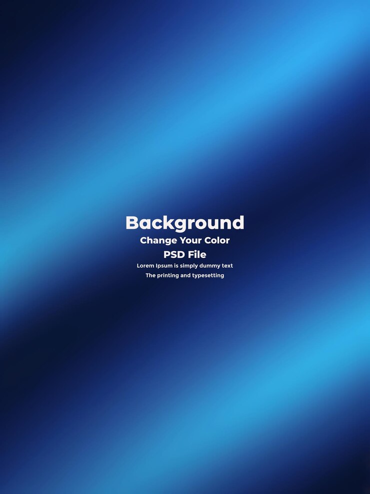 PSD psd abstract blauer gradient-hintergrund leere blaue textur