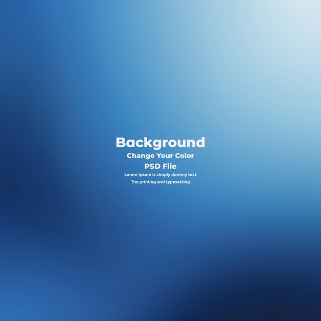 psd abstract blue gradient background empty blue texture