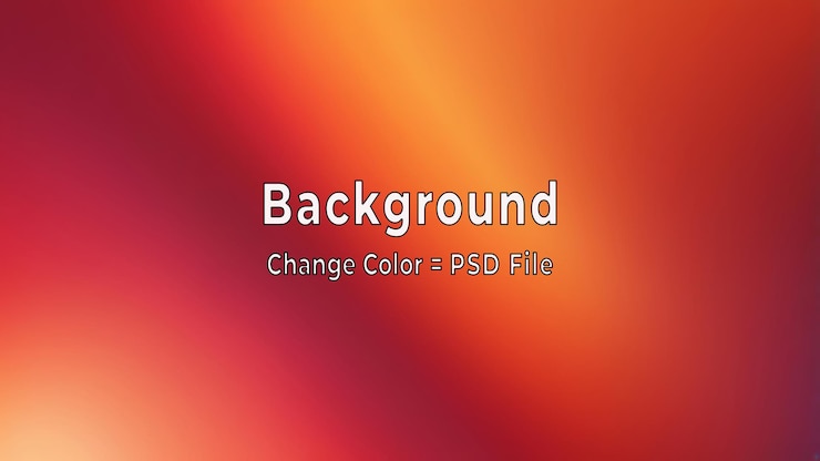 PSD psd abstract fondo cálido con ondas de gradiente moderno textura vectorial superficie lisa ai
