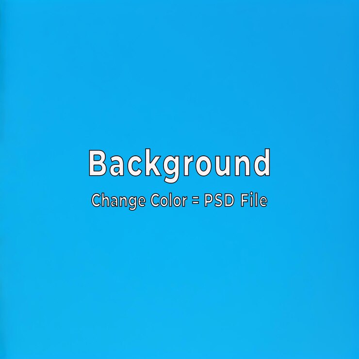 PSD psd abstract fundo de gradiente azul parece moderno papel de parede azul com textura borrada