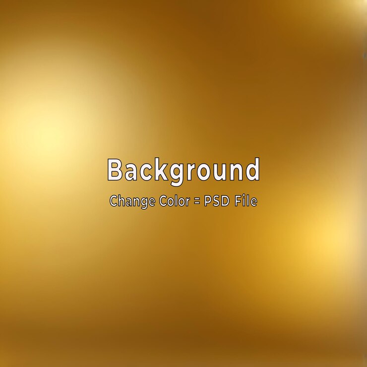 PSD psd abstract fundo de gradiente dourado parece uma parede de ouro com textura borrada moderna