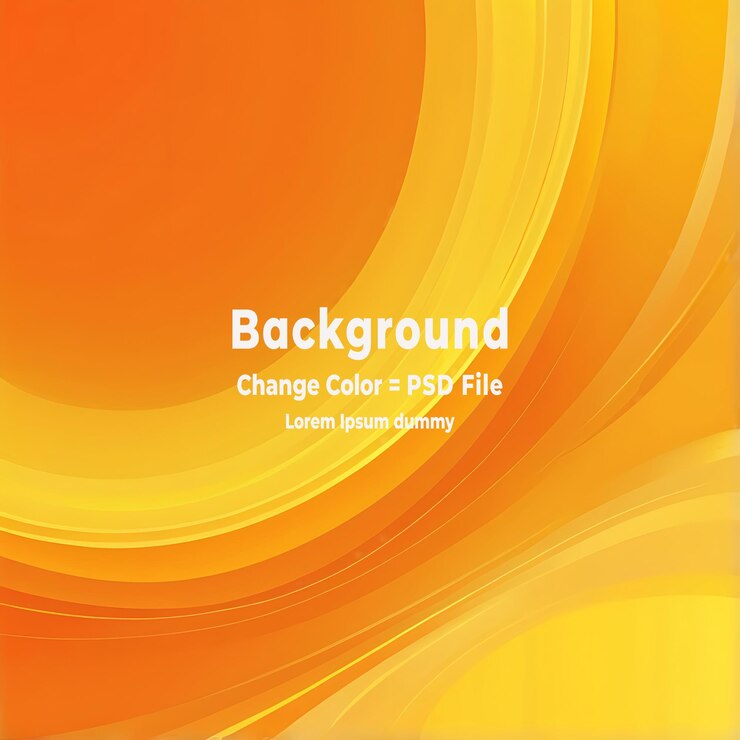 PSD psd abstract fundo laranja amarelo claro