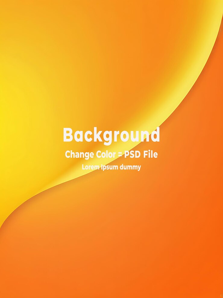 PSD psd abstract fundo laranja amarelo claro