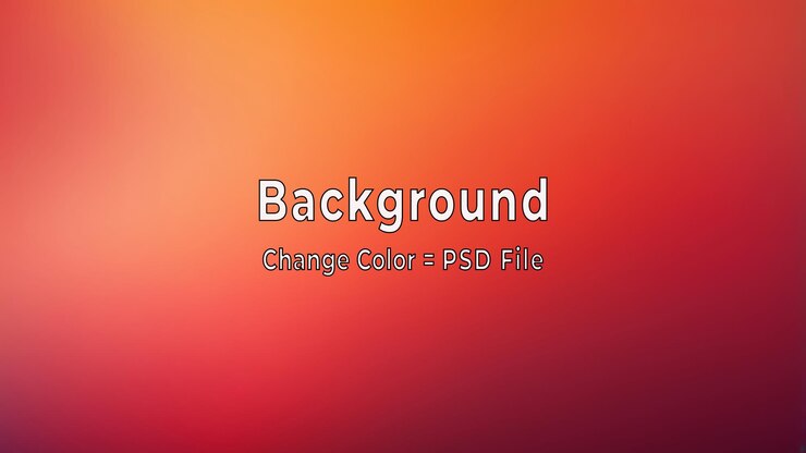 PSD psd abstract fundo quente com ondas gradientes modernas textura vetorial superfície lisa ai