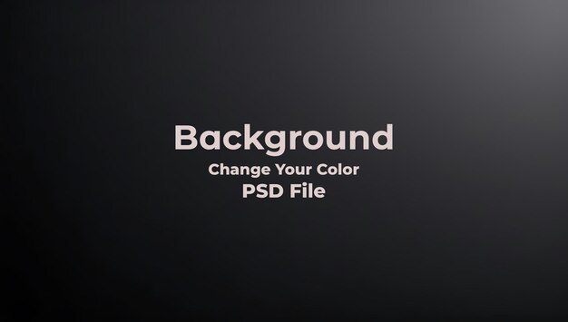 PSD psd abstract schwarzer gradient-hintergrund, der modern aussieht, verschwommene schwarze textur tapete