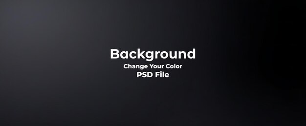 PSD psd abstract schwarzer gradient-hintergrund, der modern aussieht, verschwommene schwarze textur tapete