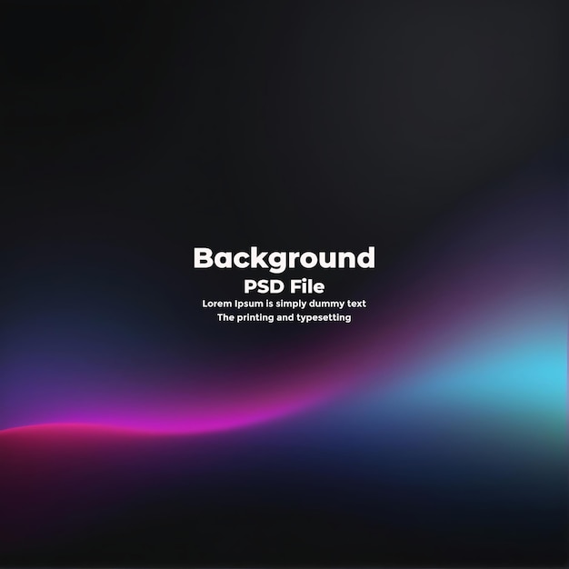 PSD Abstract schwarzer Gradient-Hintergrund leere dunkle Textur Studio-Zimmer-Tapeten