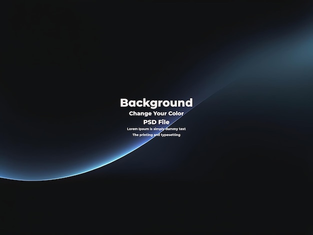 PSD Abstract schwarzer Gradient-Hintergrund leere dunkle Textur Studio-Zimmer-Tapeten