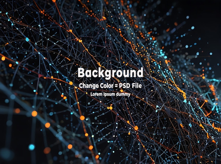 PSD psd abstract technology particles mesh background (scenario di rete delle particelle della tecnologia astratta psd)
