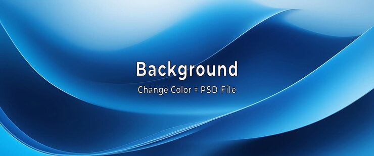 PSD psd abstracto fondo azul diseño curva azul forma suave por color azul con líneas borrosas