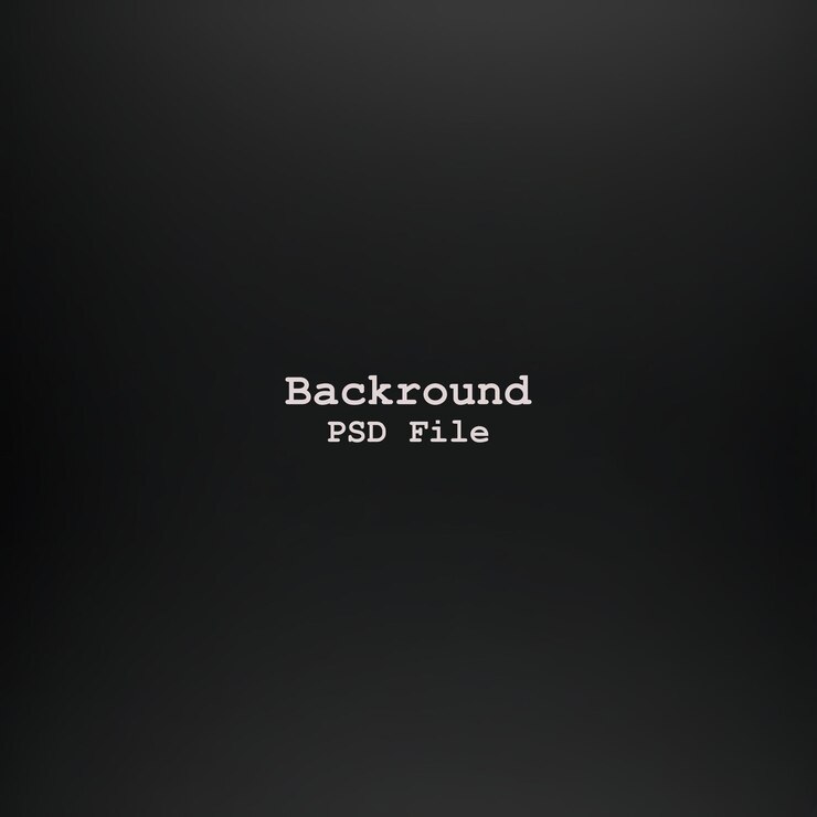 PSD psd abstracto fondo de gradiente negro vacío fondo de sala de estudio de color negro