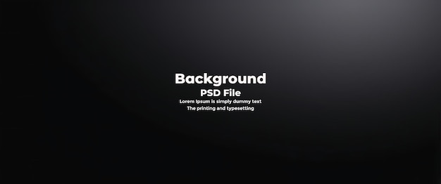 PSD Abstracto fondo de gradiente negro vacío textura oscura papel tapiz de la sala de estudio