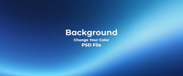 Psd abstrakt blauer gradient-hintergrund sieht modern aus verschwommene texturierte blaue tapete