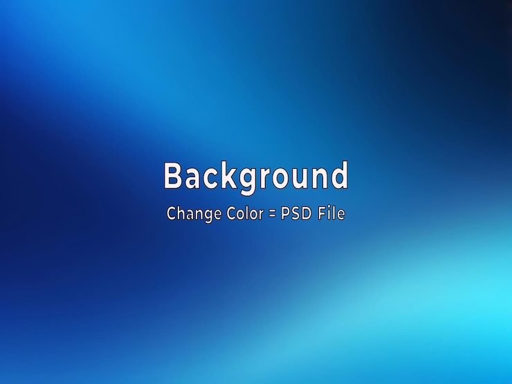 PSD psd abstrakt blauer gradient-hintergrund sieht modern aus verschwommene texturierte blaue tapete
