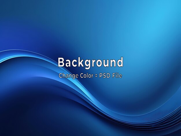 PSD Abstrakt blauer Gradient-Hintergrund sieht modern aus verschwommene texturierte blaue Tapete