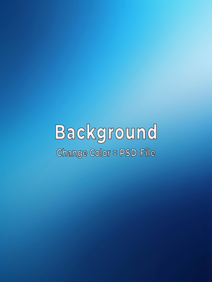 PSD psd abstrakt blauer gradient-hintergrund sieht modern aus verschwommene texturierte blaue tapete