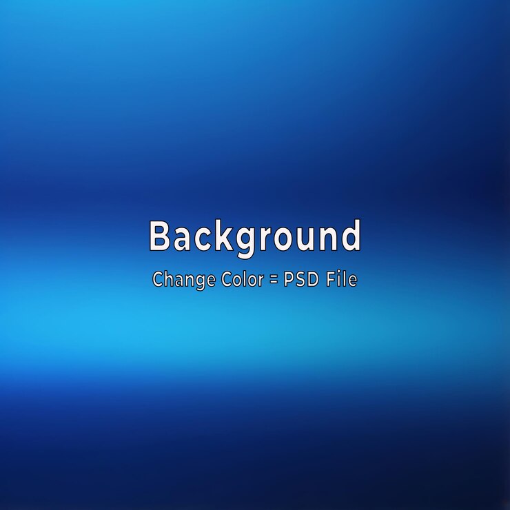 PSD psd abstrakt blauer gradient-hintergrund sieht modern aus verschwommene texturierte blaue tapete