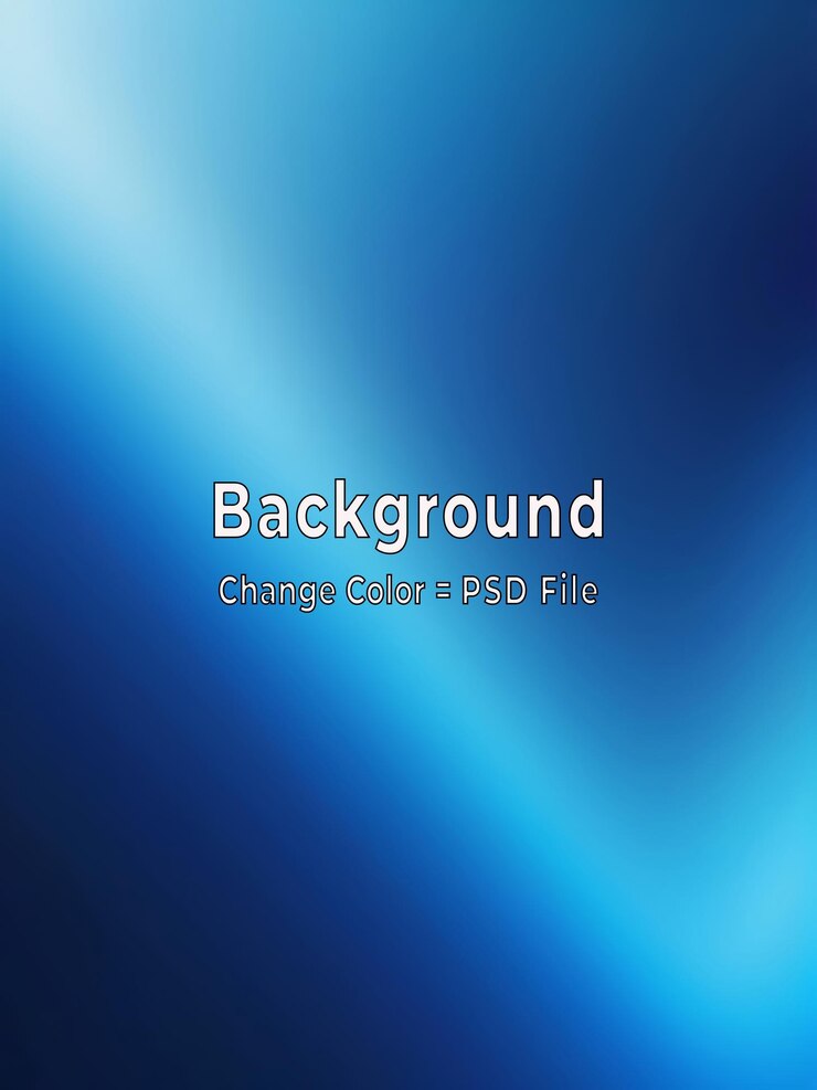 PSD psd abstrakt blauer gradient-hintergrund sieht modern aus verschwommene texturierte blaue tapete
