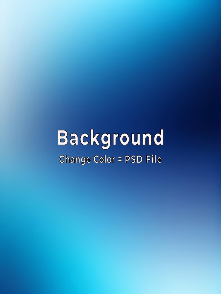 PSD psd abstrakt blauer gradient-hintergrund sieht modern aus verschwommene texturierte blaue tapete
