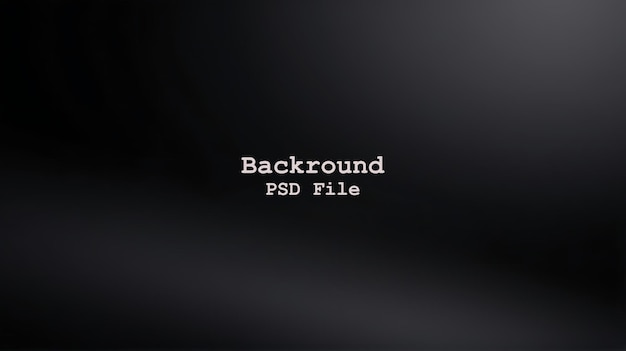 PSD Abstrakt schwarzer Gradient-Hintergrund leerer schwarzer Farbe Studio-Raum-Huntergrund