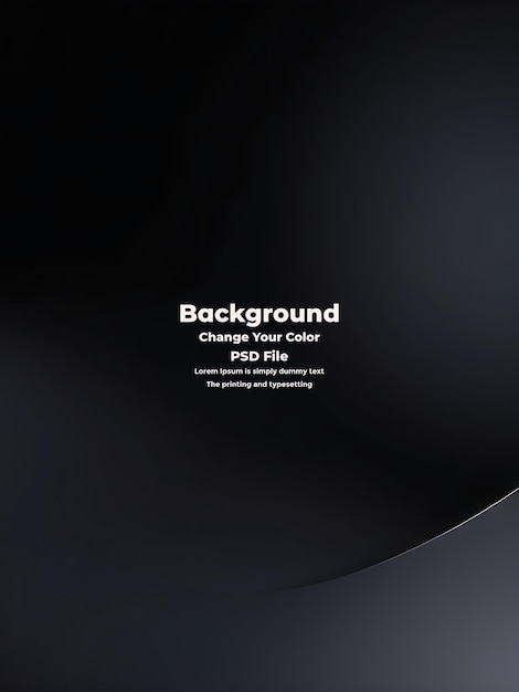 PSD Abstrakt schwarzer Gradient-Hintergrund leerer schwarzer Farbe Studio-Raum-Huntergrund