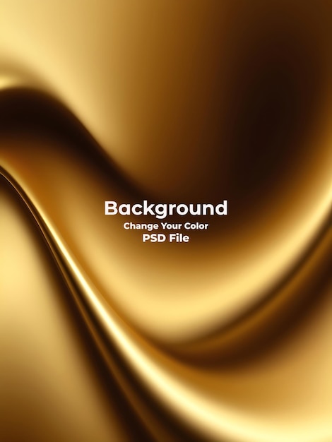 PSD psd abstrakte goldene gradient-hintergrund sieht modern aus verschwommene texturierte goldene wand