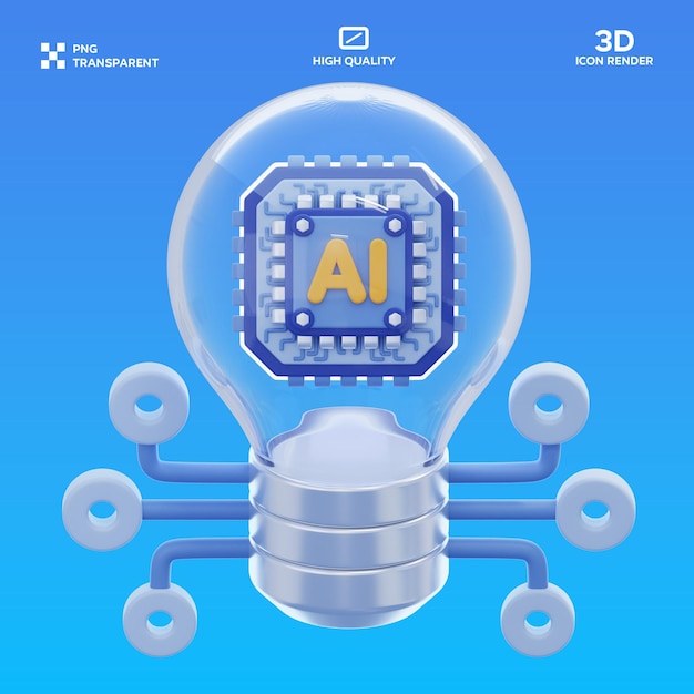 PSD ai Idee 3D-Illustration