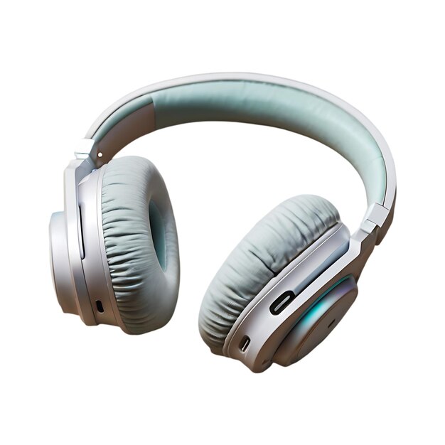 PSD auriculares en un fondo transparente Ai generativo