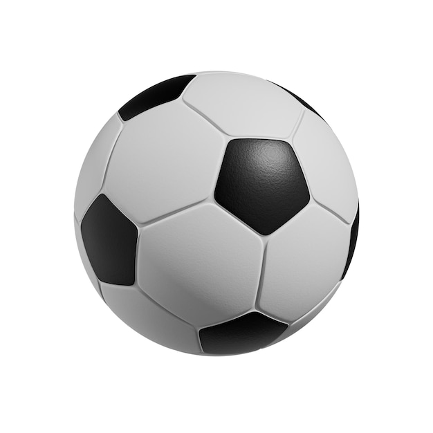 PSD-Baln des weißen und schwarzen Fußballs
