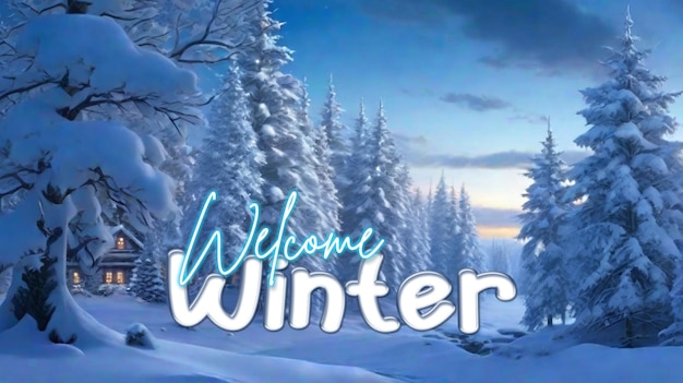 PSD psd-banner-design-vorlage für den winterverkauf