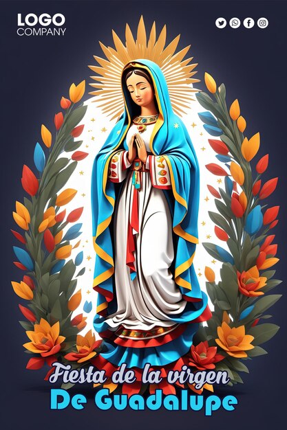 PSD psd-banner diadela virgende guadalupe