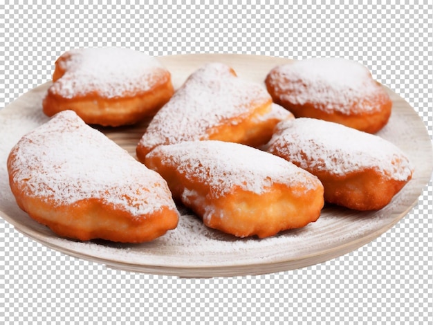 PSD psd beignets png en un fondo transparente