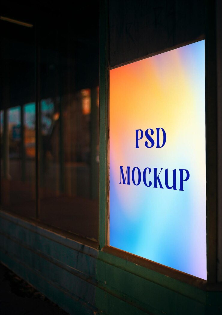 PSD psd billboard mockup