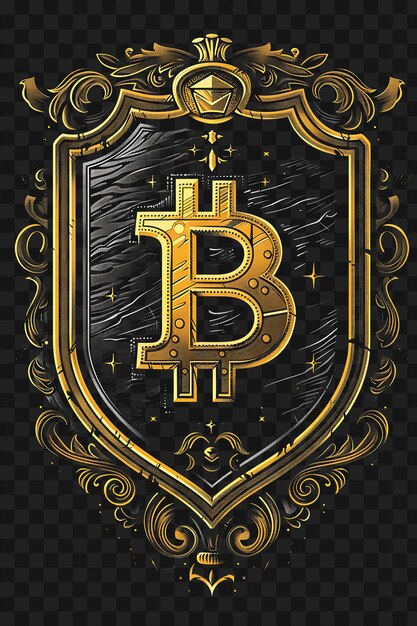 PSD psd bitcoin et cryptocurrency art découvrez des affiches au néon, des bannières, des flyers pour le collage de conception de t-shirts