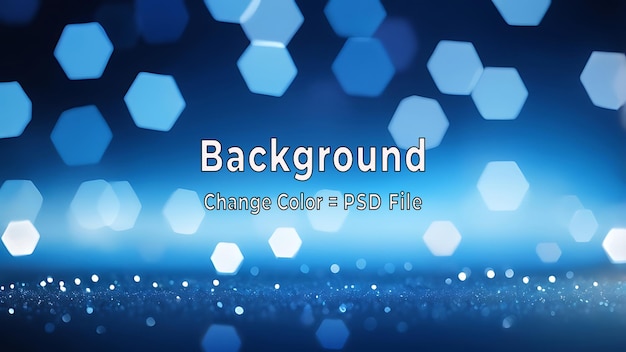 PSD Blue Abstract Background con efectos de luz y diseño de textura moderna para uso digital AI