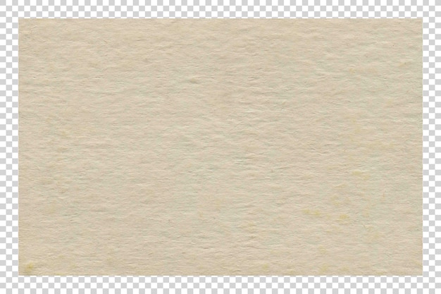 PSD braune Papiertextur auf durchsichtigem Hintergrund