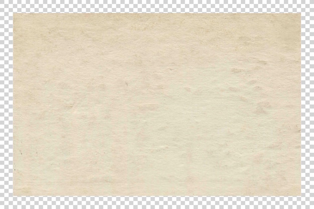 PSD braune Papiertextur auf durchsichtigem Hintergrund