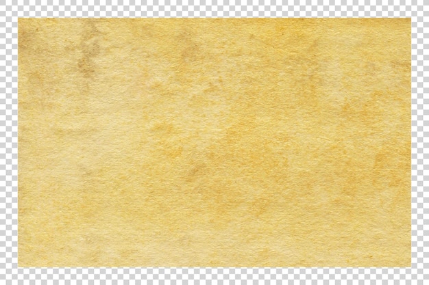 PSD Braune Papiertextur minimalistisch auf durchsichtigem Hintergrund