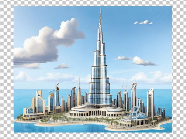 Psd D'un Burj Khalif