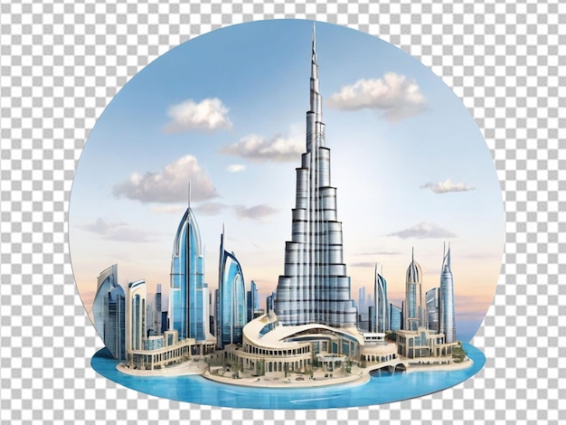 PSD psd de un burj khalif