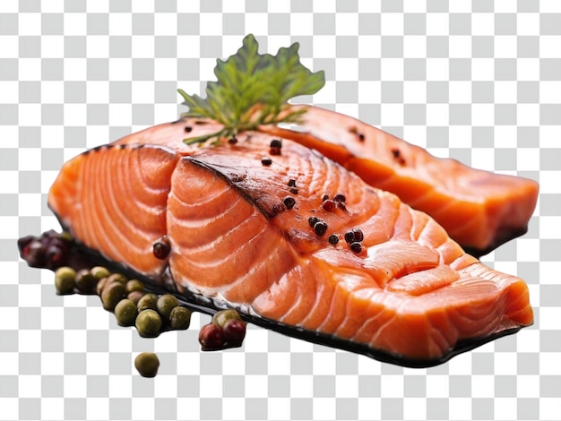 PSD psd de una carne de salmón