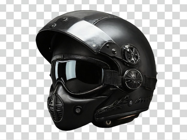 Psd D'un Casque De Motard Noir