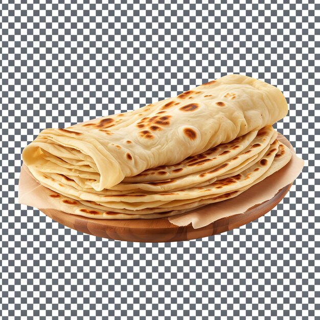 PSD psd chapatti isolé sur un fond transparent