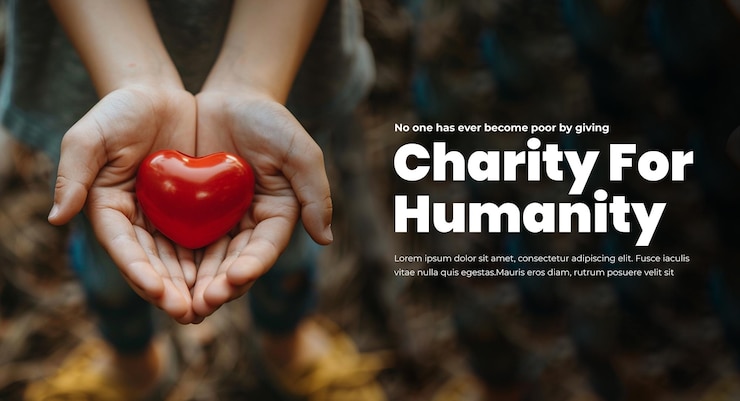 PSD psd charity humanity community care flyer poster banner